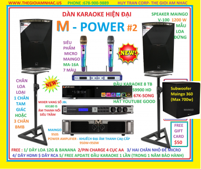 +          A-Hot 2021 :Dàn Karaoke M-Power # 2